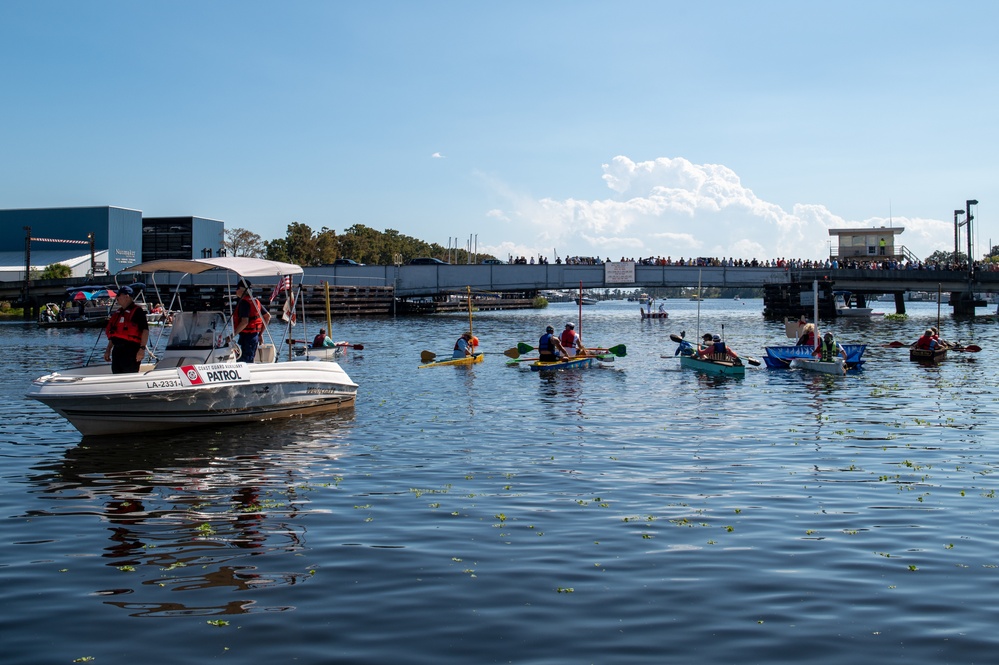 Coast Guard Auxiliary supports the Madisonville Wooden Boat Festival