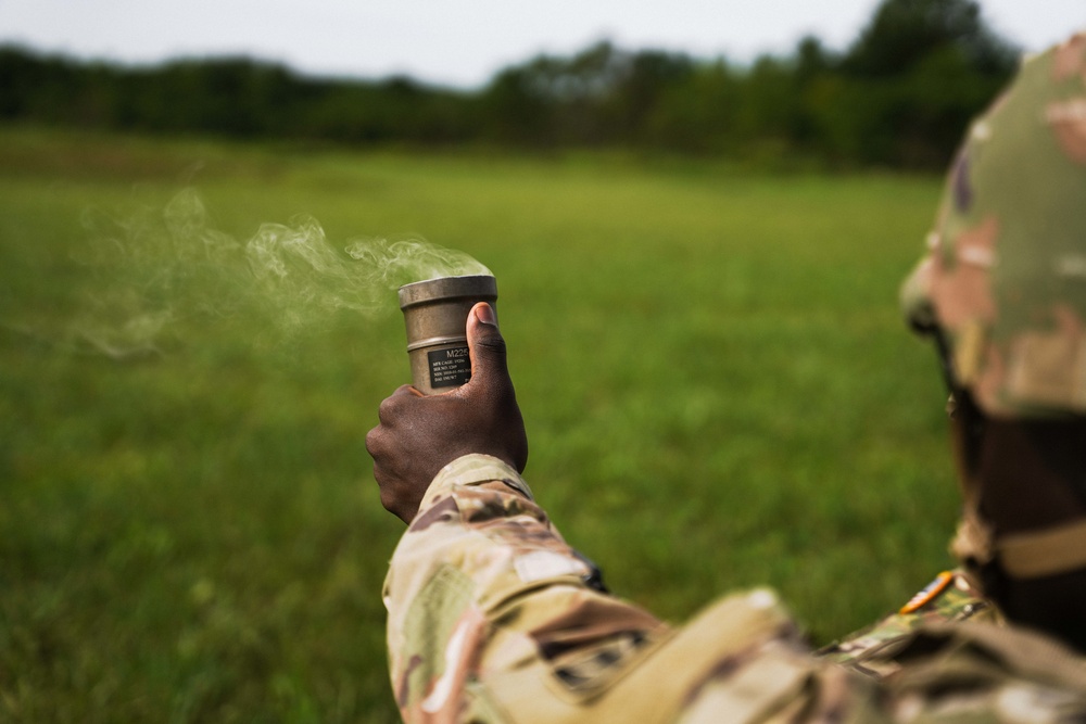 1-151 Infantry Regiment Conduct Mortar Training