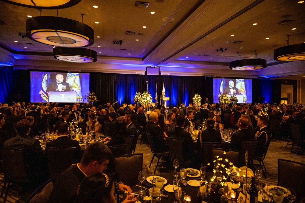 CNO Attends 247th Navy Birthday Ball