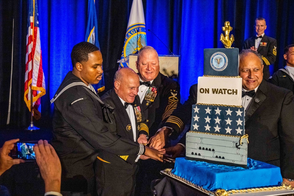 CNO Attends 247th Navy Birthday Ball