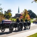 Military Funeral Honors with Funeral Escort are Conducted for U.S. Marine Corps Maj. Brendan O’Donnell in Section 83