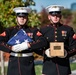 Military Funeral Honors with Funeral Escort are Conducted for U.S. Marine Corps Maj. Brendan O’Donnell in Section 83