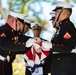 Military Funeral Honors with Funeral Escort are Conducted for U.S. Marine Corps Maj. Brendan O’Donnell in Section 83