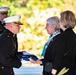 Military Funeral Honors with Funeral Escort are Conducted for U.S. Marine Corps Maj. Brendan O’Donnell in Section 83