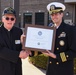 NTAG ORV CO presents retired chaplain with LOA