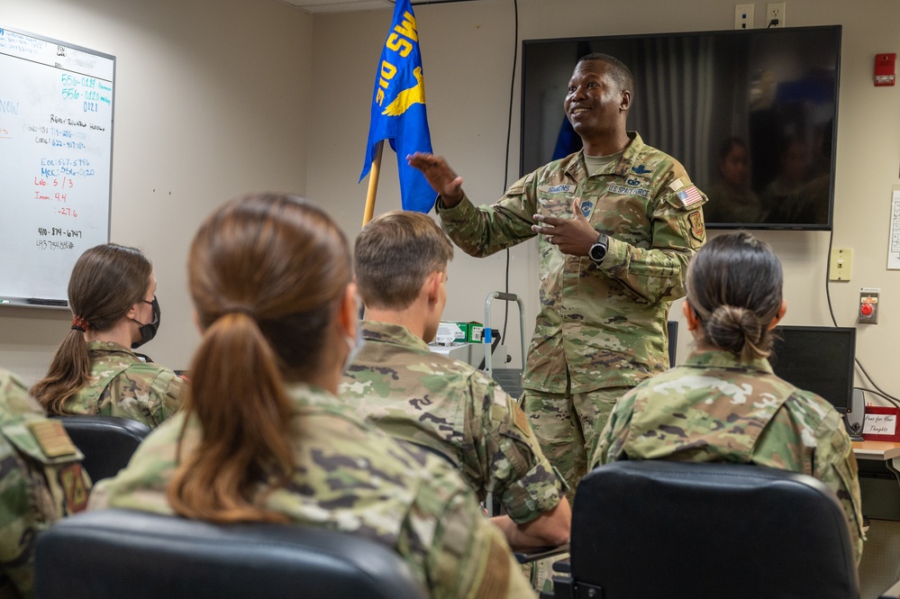 Space Operations Command senior enlisted leader visits 310th Space Wing