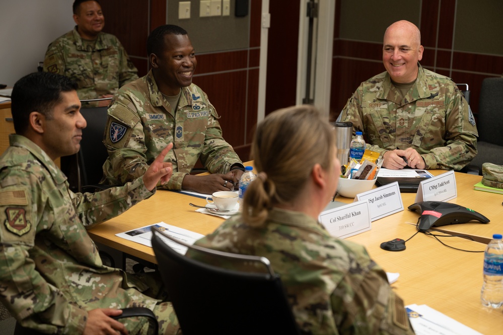 Space Operations Command senior enlisted leader visits 310th Space Wing