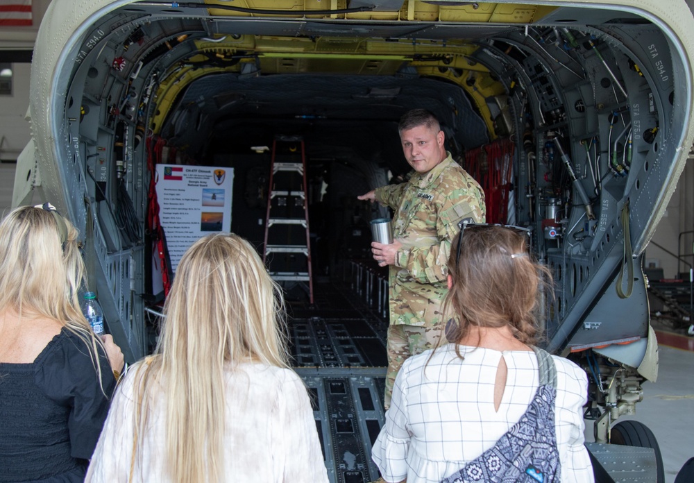 3rd Combat Aviation Brigade Hosts Savannah Leadership Tour