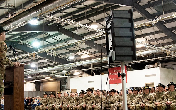 ING 1-152nd Departure Ceremony