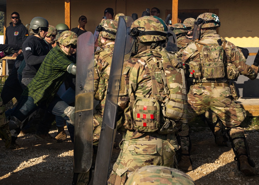 Task Force Nighthawk participate in Operation Bronze Shield