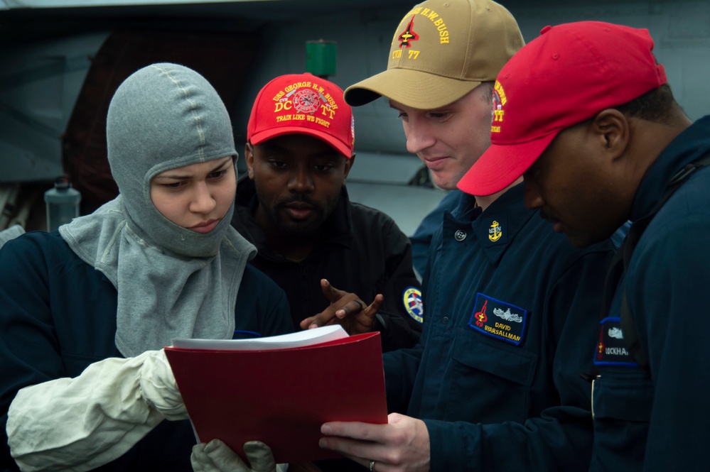 USS George H.W. Bush General Quarters