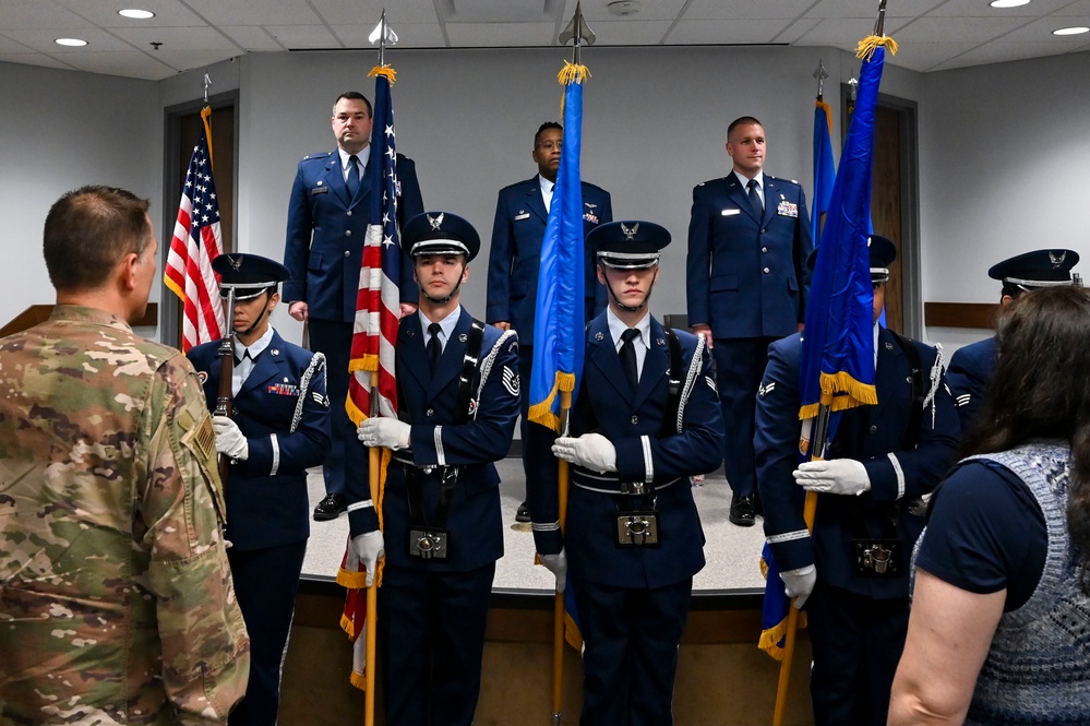 507th Medical Squadron change of command