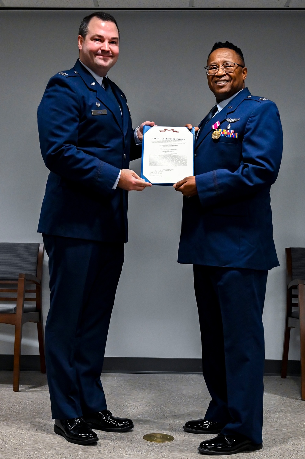 507th Medical Squadron change of command