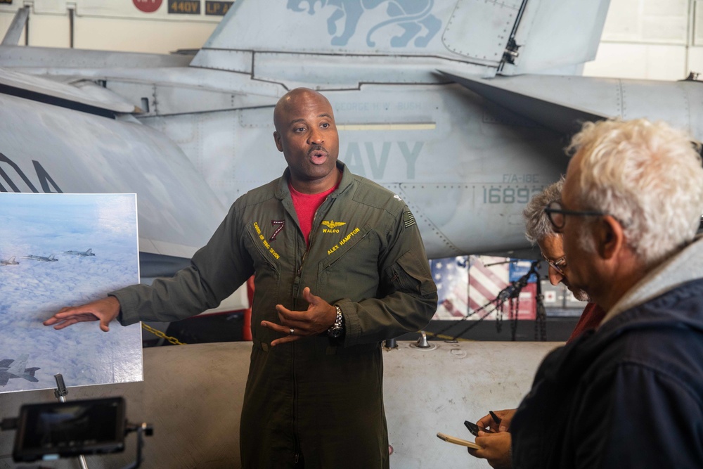 Daily Operations Onboard USS George H.W. Bush (CVN 77)