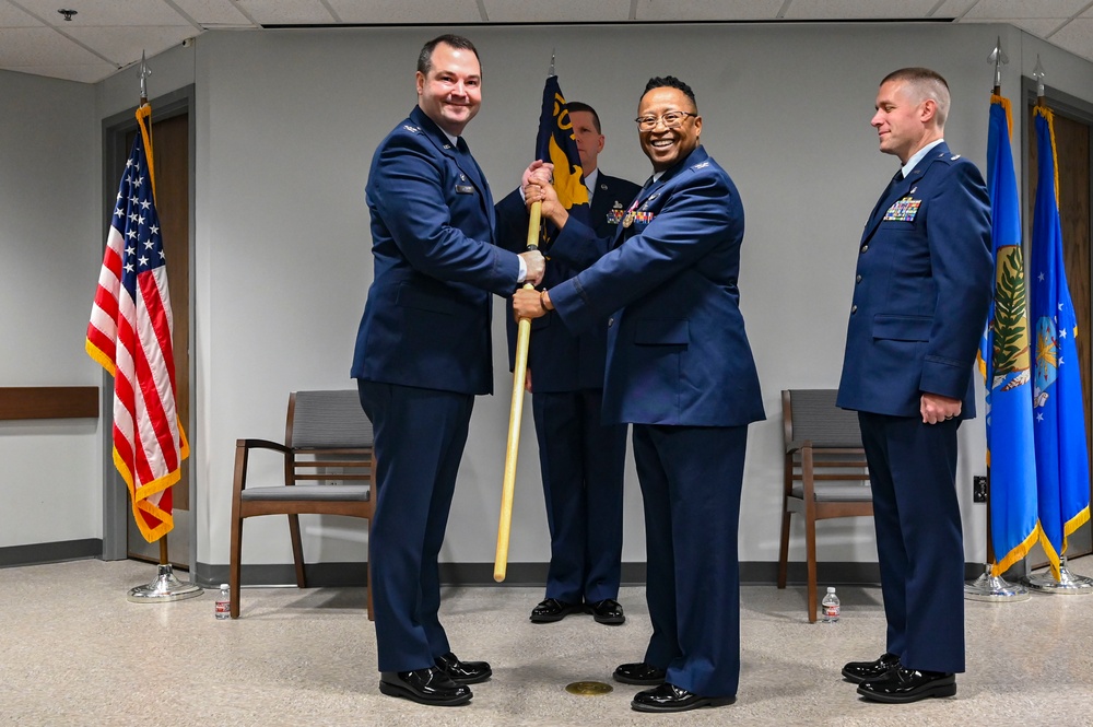 507th Medical Squadron change of command