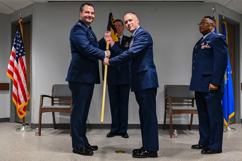 507th Medical Squadron change of command