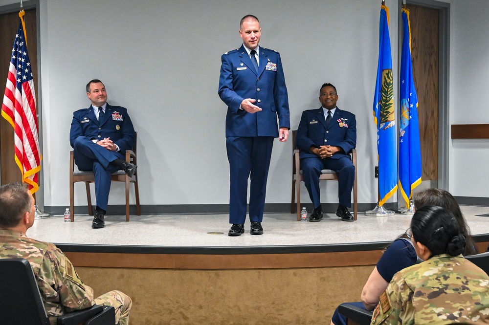 507th Medical Squadron change of command