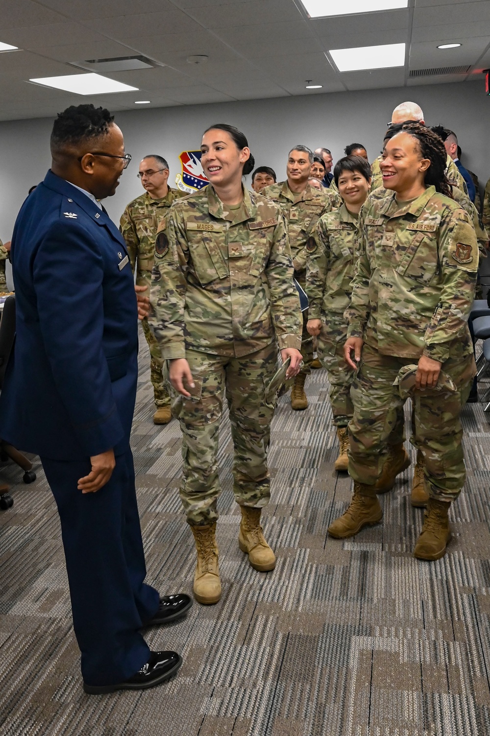 507th Medical Squadron change of command