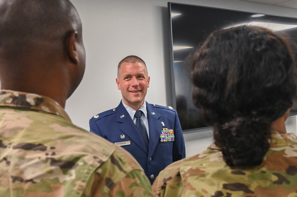 507th Medical Squadron change of command