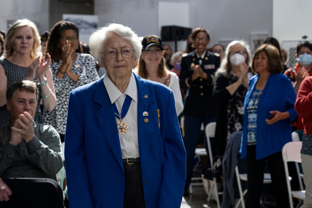 SECDEF Hosts 25th Anniversary Ceremony for Military Women's Memorial