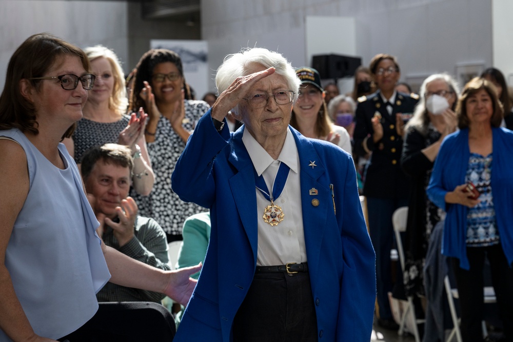 SECDEF Hosts 25th Anniversary Ceremony for Military Women's Memorial