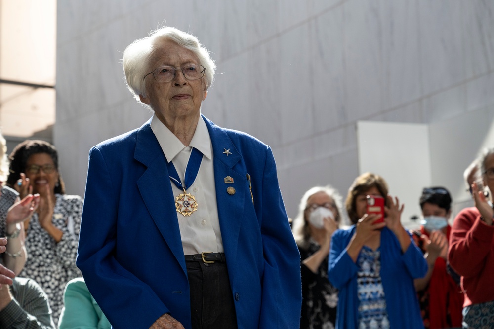 SECDEF Hosts 25th Anniversary Ceremony for Military Women's Memorial