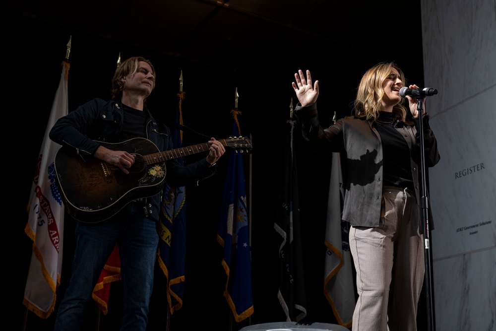 SECDEF Hosts 25th Anniversary Ceremony for Military Women's Memorial