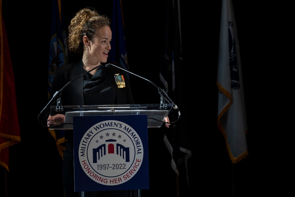 SECDEF Hosts 25th Anniversary Ceremony for Military Women's Memorial