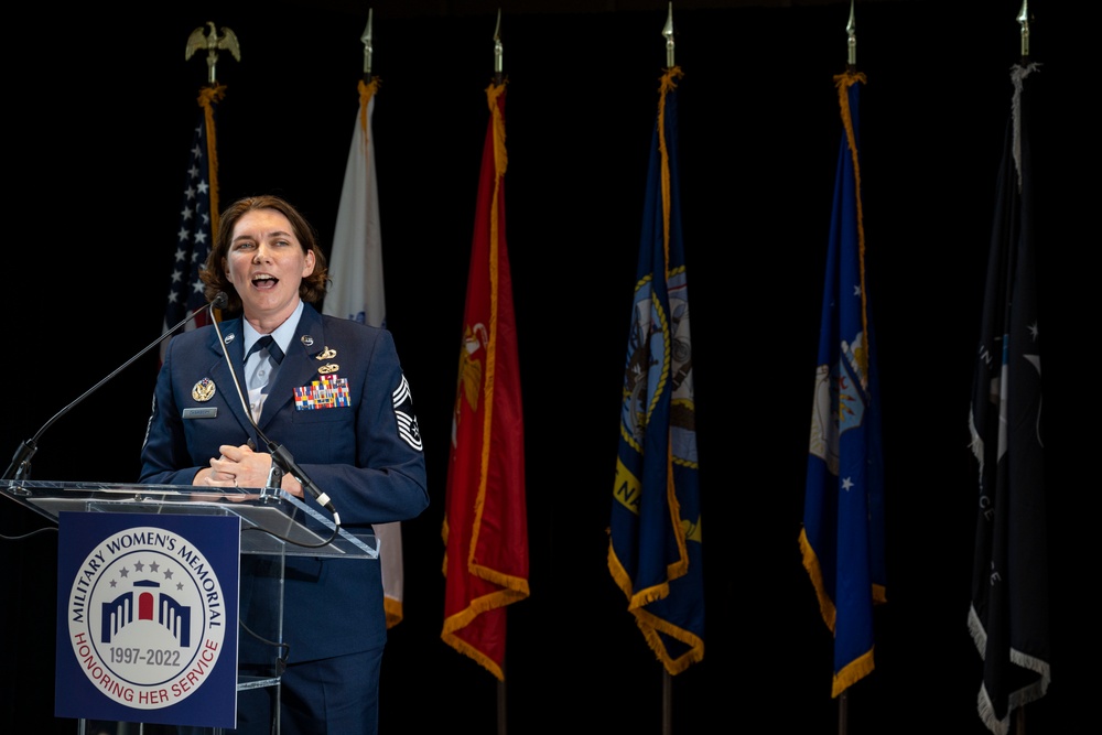 SECDEF Hosts 25th Anniversary Ceremony for Military Women's Memorial