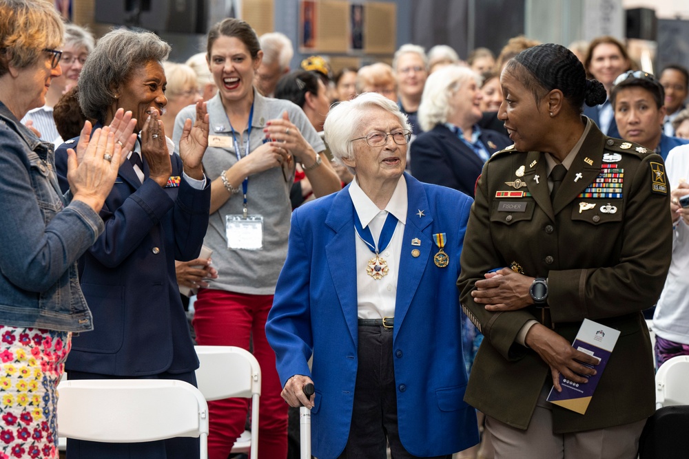 SECDEF Hosts 25th Anniversary Ceremony for Military Women's Memorial