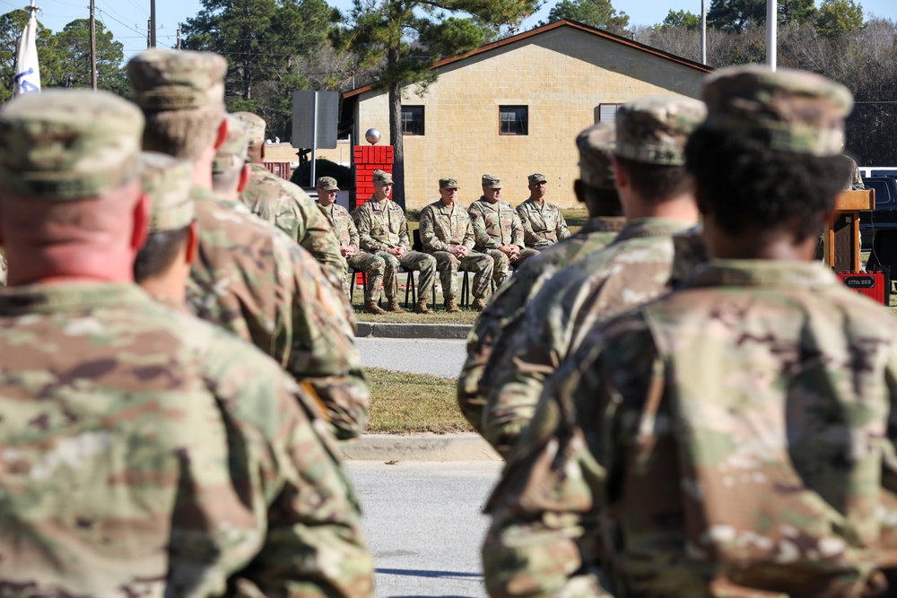 177th BEB Change of Command and Responsibility