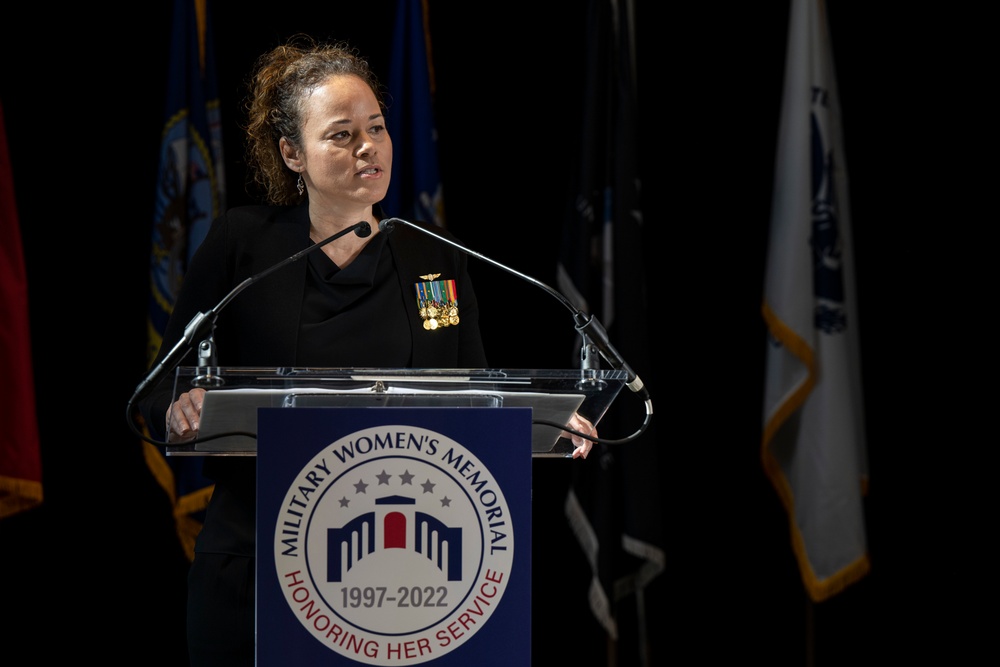 SECDEF Hosts 25th Anniversary Ceremony for Military Women's Memorial