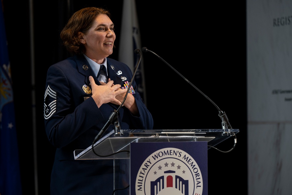 SECDEF Hosts 25th Anniversary Ceremony for Military Women's Memorial