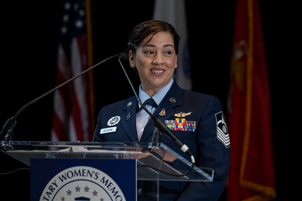 SECDEF Hosts 25th Anniversary Ceremony for Military Women's Memorial