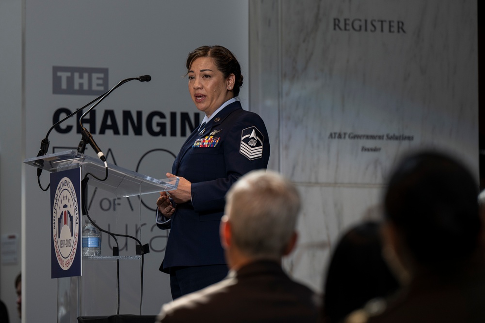 SECDEF Hosts 25th Anniversary Ceremony for Military Women's Memorial