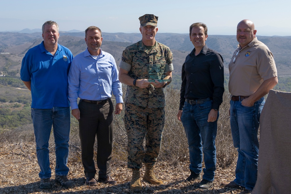 Camp Pendleton awarded 2022 USFWS Military Conservation Partner Award