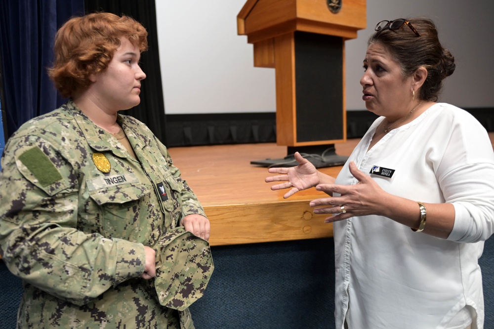 Master Chief Petty Officer of the Navy James Honea Visits Naval Submarine Base Kings Bay