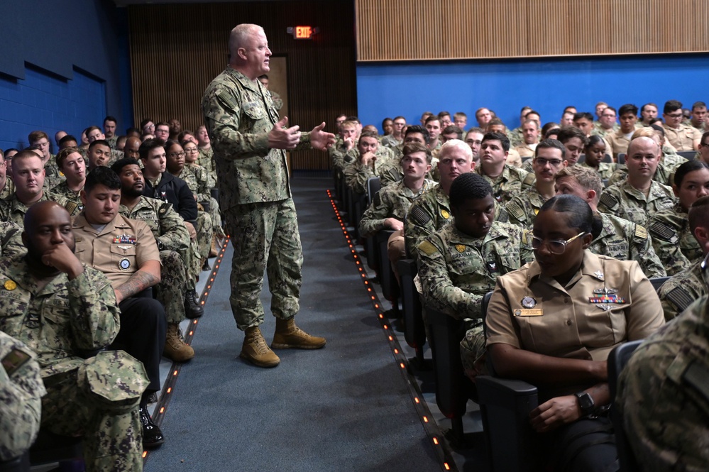 Master Chief Petty Officer of the Navy James Honea Visits Naval Submarine Base Kings Bay