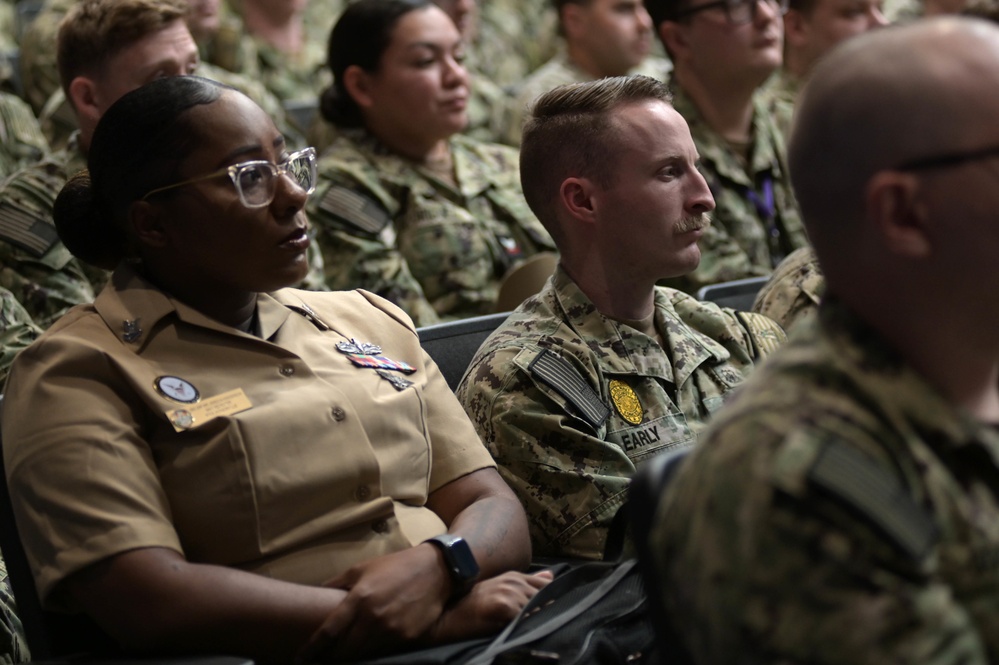 Master Chief Petty Officer of the Navy James Honea Visits Naval Submarine Base Kings Bay