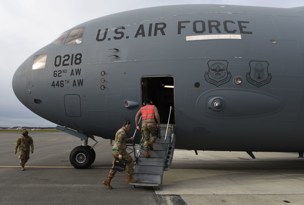 Team McChord begins RF-A 23-1, Exercise Rainier War 22B