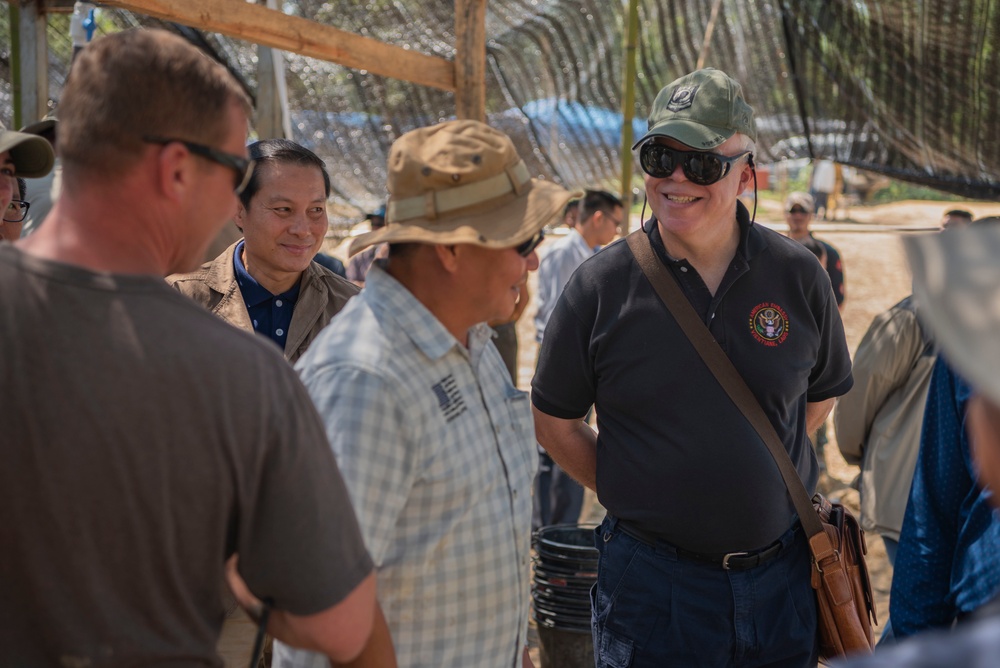 United States Ambassador to the Lao People’s Democratic Republic visits DPAA Recovery Site