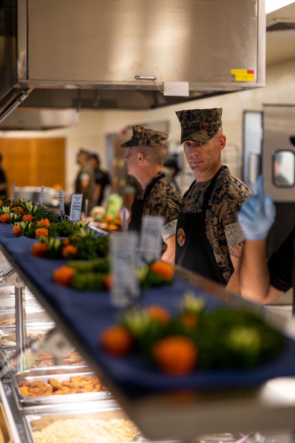 Cake and Steak; Camp Foster celebrates 247th Navy Birthday