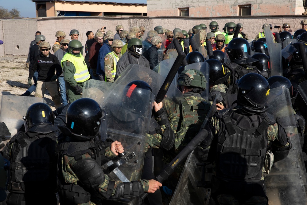 Task Force Nighthawk participate in Operation Bronze Shield