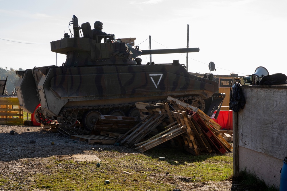 Task Force Nighthawk participate in Operation Bronze Shield