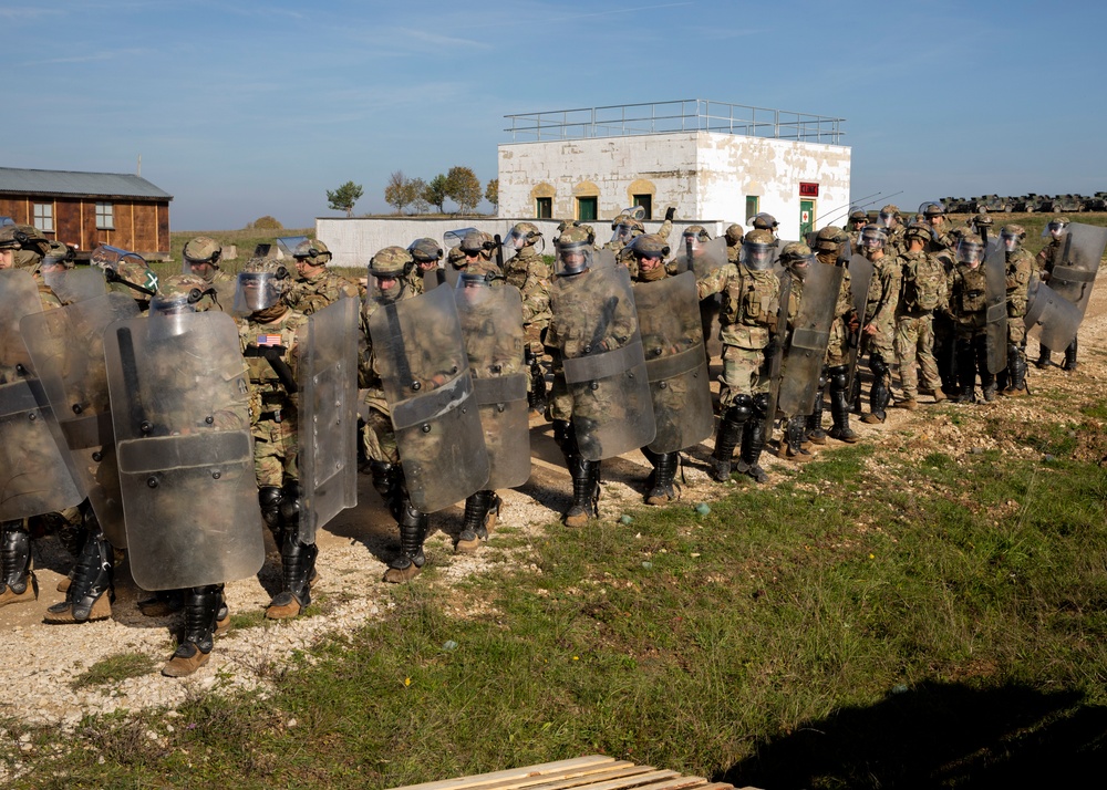 Task Force Nighthawk participate in Operation Bronze Shield