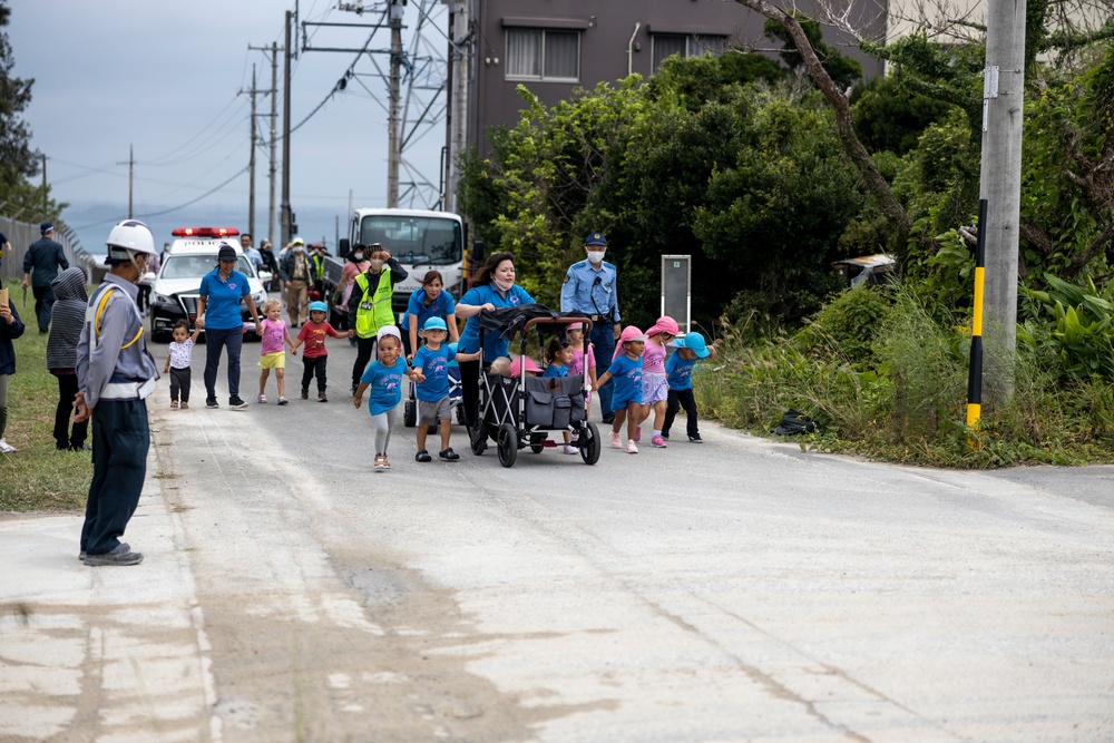 2022 Constant Vigilance tsunami evacuation drill