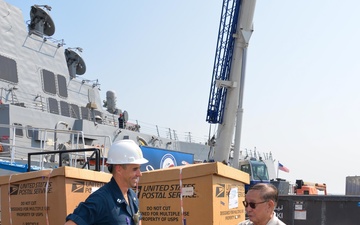 NAVSUP Fleet Logistics Center Bahrain Supports USS Delbert D. Black