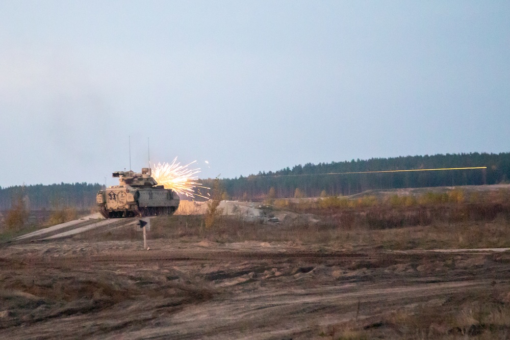 1-66 AR Train to Fight during Lithuania Live-Fire