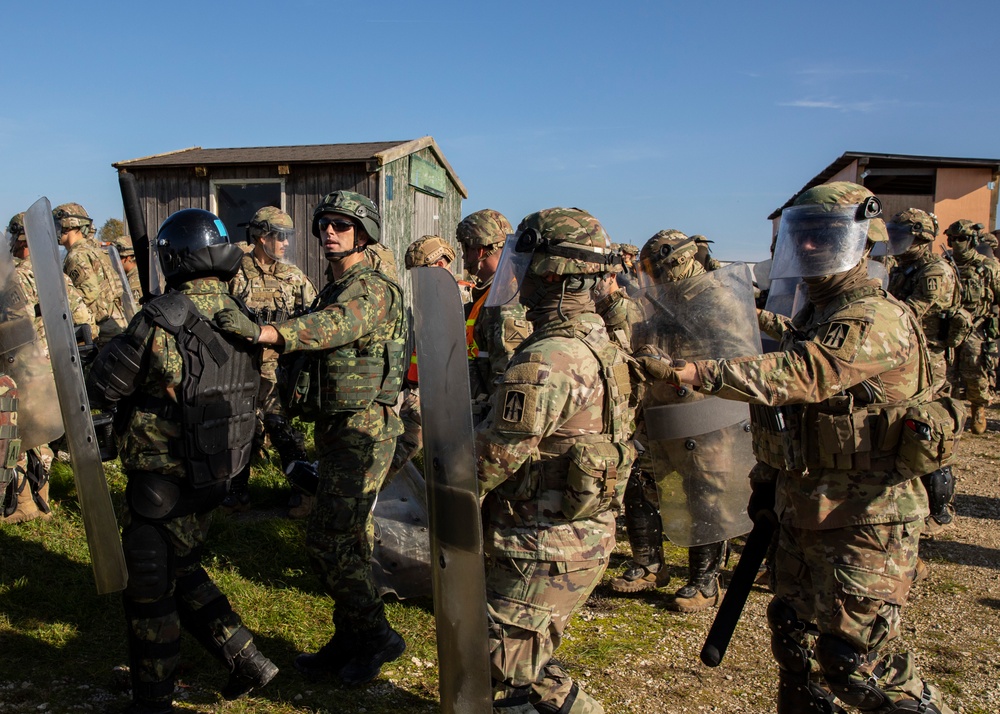 Task Force Nighthawk participate in Operation Bronze Shield