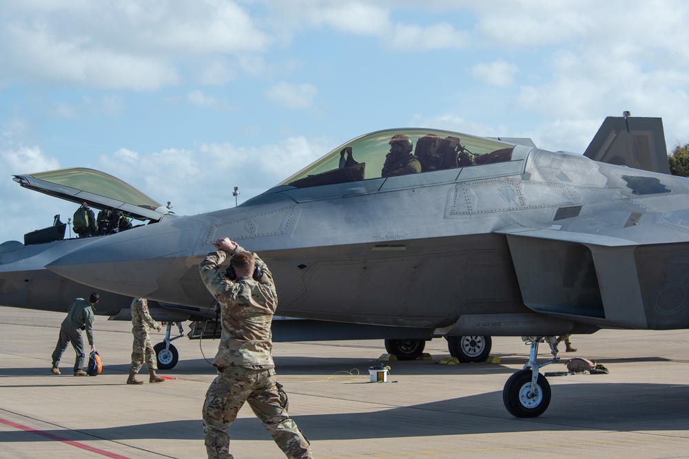 90th EFS arrive in the Netherlands